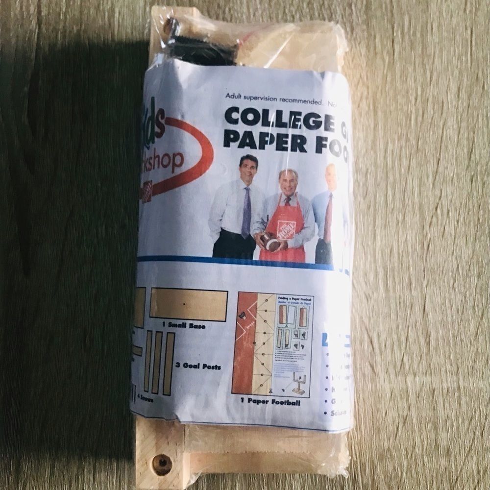 NEW … Kid’s Workshop “The Home Depot” Wood Kit